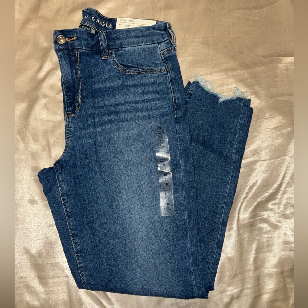 American Eagle Next Level Curvy high waisted jeggings